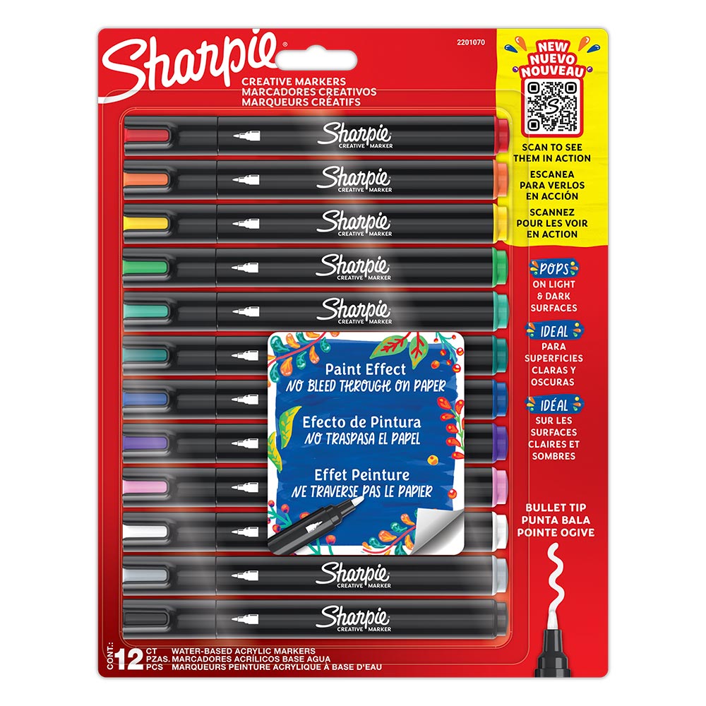 Sharpie Creative Markers Assorted Set of 12