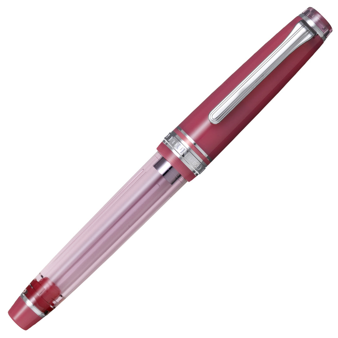 Sailor Professional Gear Slim Manyo II Fountain Pen Wisteria with 14K Nib & 50ml Manyo Fuji Ink