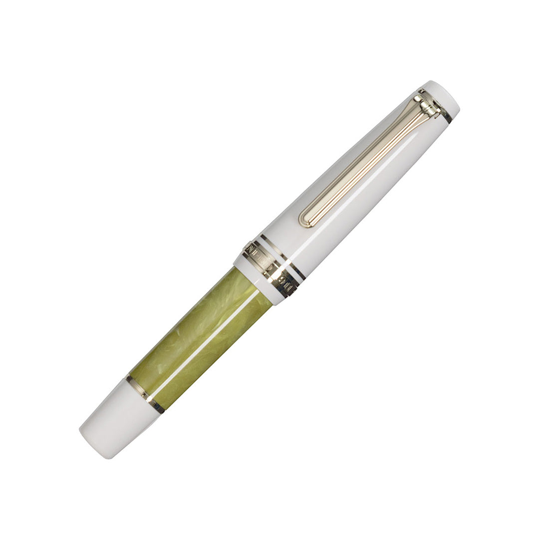Sailor Professional Gear Slim Mini Rencontre Limited Edition Fountain Pen Pistache 14k Nib