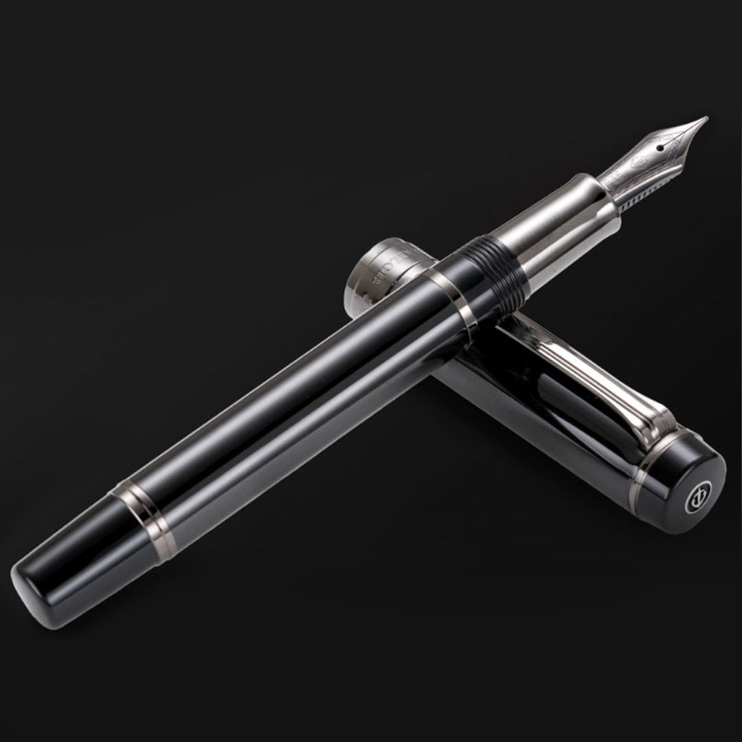 Sailor CYLINT Fountain Pen Black Stainless Steel