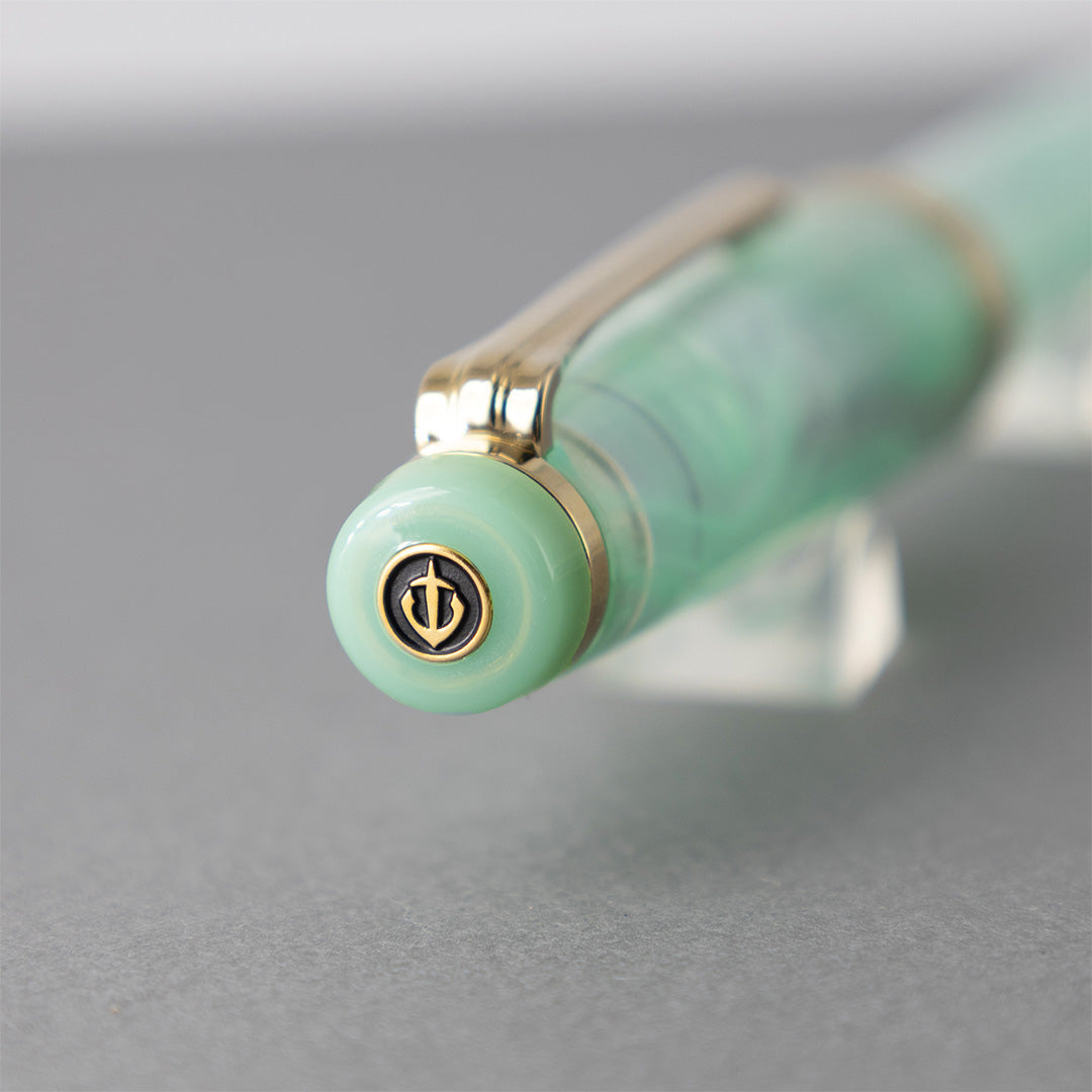 Sailor Professional Gear Regular Fountain Pen Veilio Acrylic Pearl Mint 21K Nib