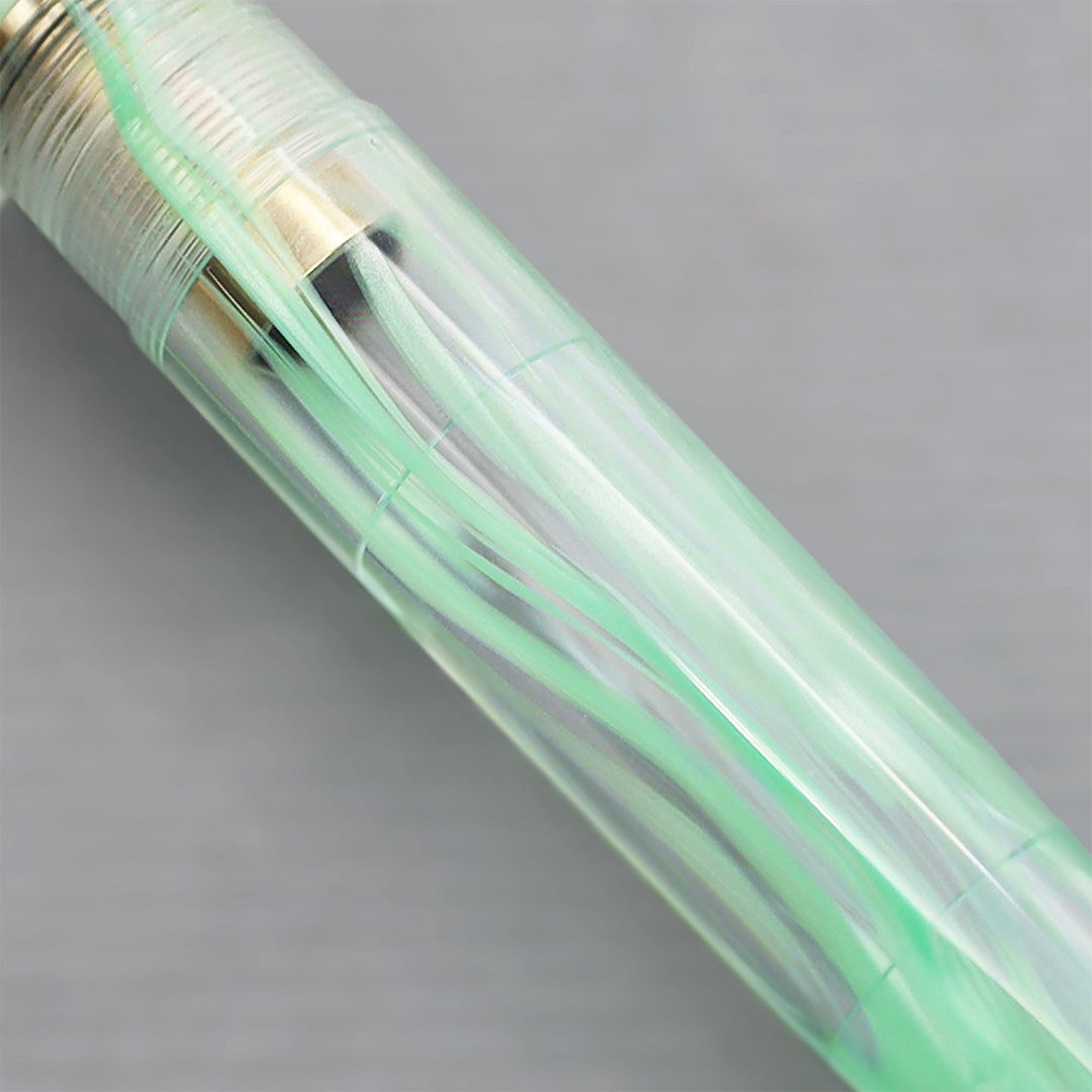 Sailor Professional Gear Regular Fountain Pen Veilio Acrylic Pearl Mint 21K Nib