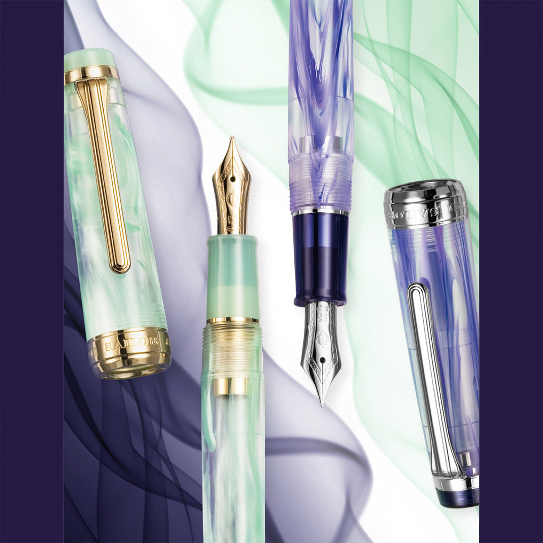 Sailor Professional Gear Regular Fountain Pen Veilio Acrylic Violet 21K Nib