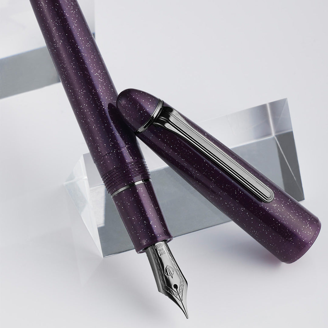 Sailor 1911 Large Fountain Pen Ringless Galaxy Magellanic Clouds 21k Nib