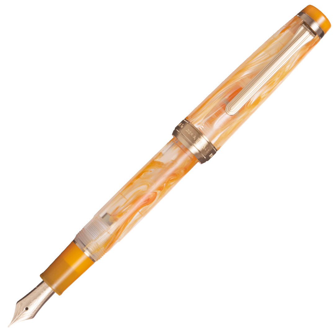 Sailor Professional Gear Slim Fountain Pen Veilio 3rd Edition Pearl Orange 21K Nib