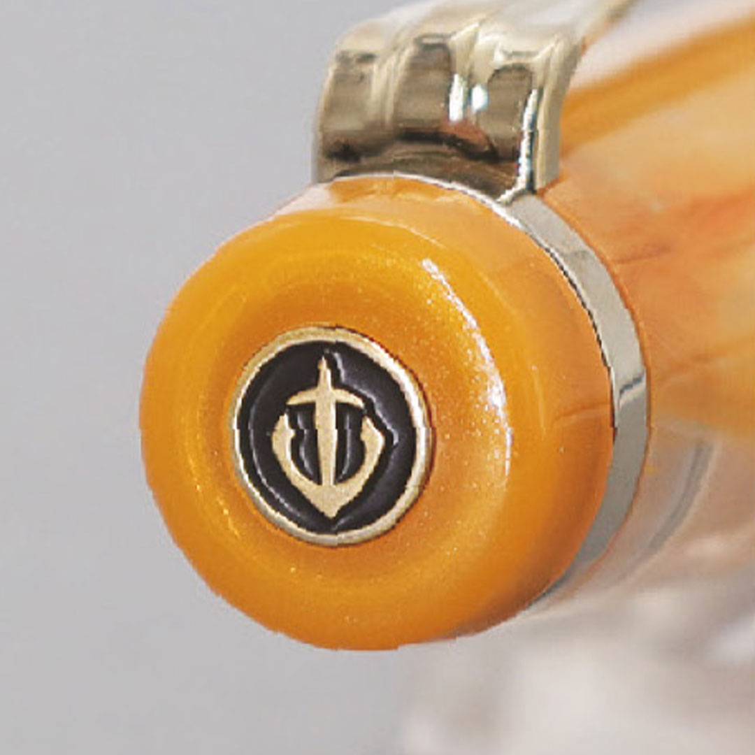 Sailor Professional Gear Slim Fountain Pen Veilio 3rd Edition Pearl Orange 21K Nib