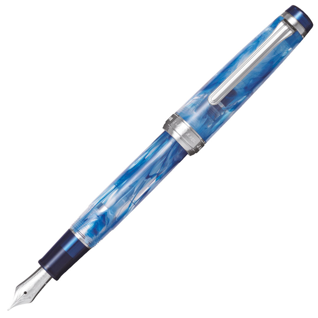 Sailor Professional Gear Slim Fountain Pen Veilio 3rd Edition Blue 21K Nib