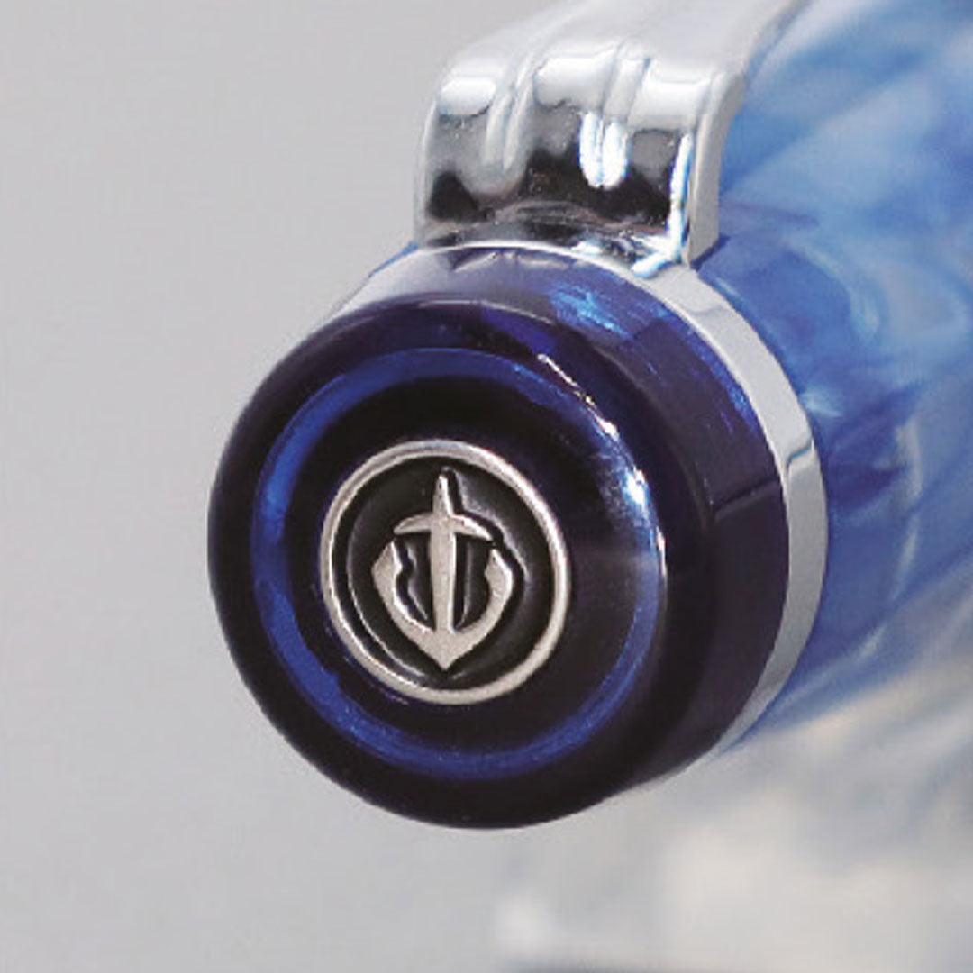 Sailor Professional Gear Slim Fountain Pen Veilio 3rd Edition Blue 21K Nib