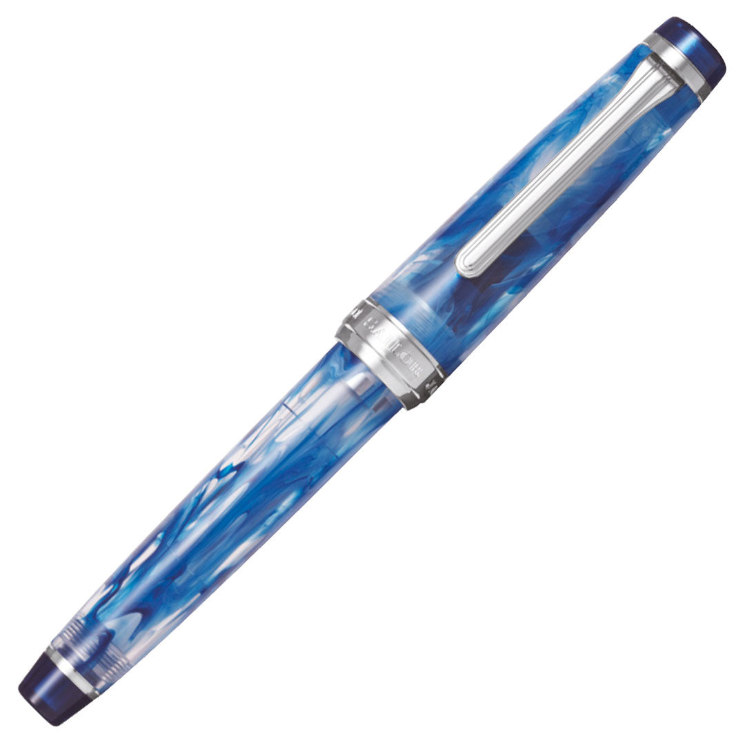 Sailor Professional Gear Slim Fountain Pen Veilio 3rd Edition Blue 21K Nib