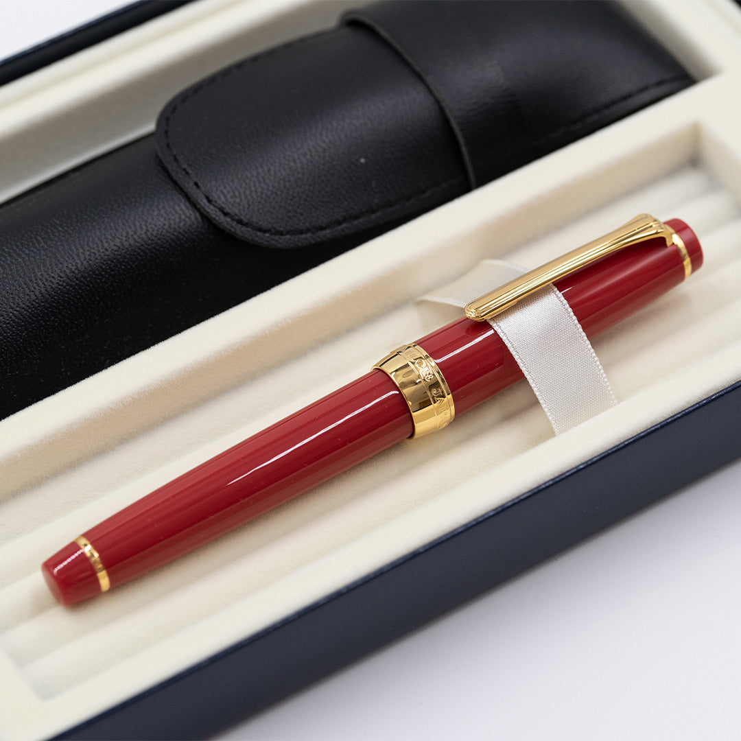Sailor Professional Gear Slim Autumn Sky Fountain Pen and Pouch Gift Box