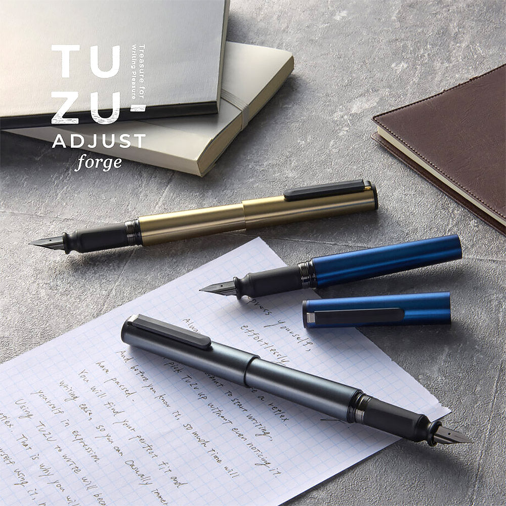 Sailor Tuzu Adjust Forge Fountain Pen Gunmetal