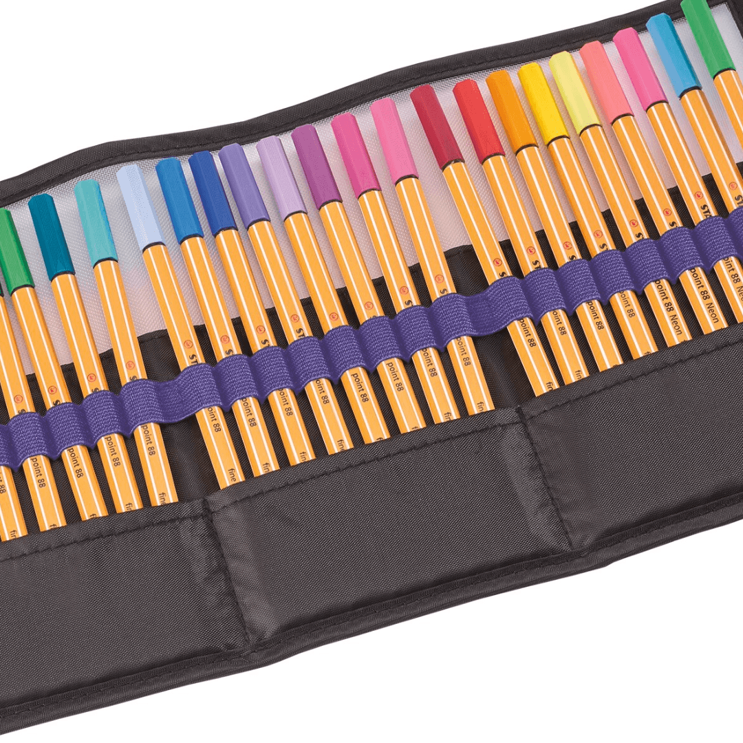 STABILO point 88 x KPop Demon Hunters Rollerset of 25 Assorted Colours