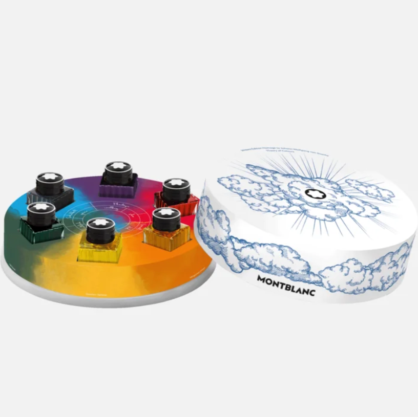 Montblanc Writers Edition Homage to Johann Wolfgang von Goethe Ink Bottle Set 6 x 30ml