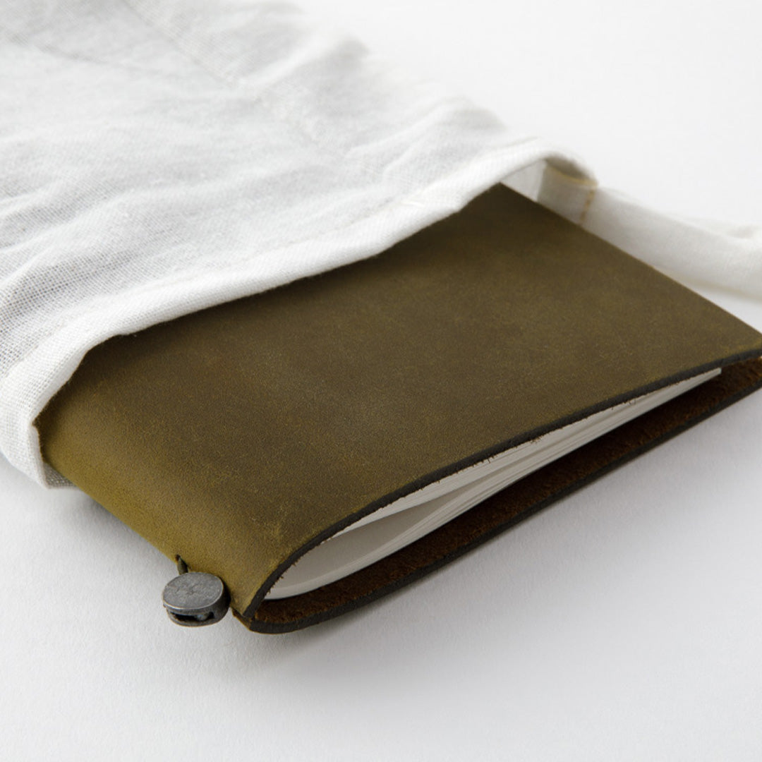 TRAVELER'S COMPANY Traveler's Notebook Leather Olive by TRAVELER'S COMPANY at Cult Pens