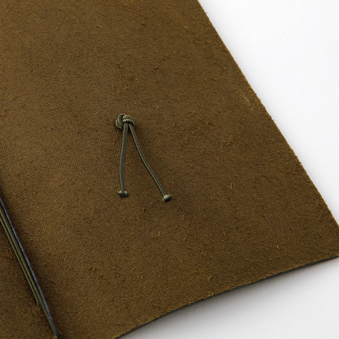 TRAVELER'S COMPANY Traveler's Notebook Leather Passport Size Olive by TRAVELER'S COMPANY at Cult Pens
