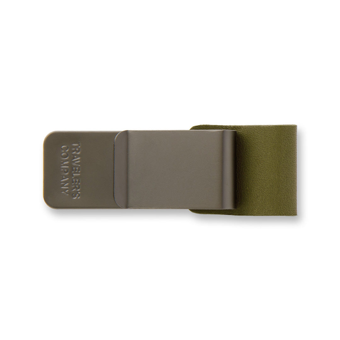 TRAVELER'S COMPANY Penholder Medium Olive by TRAVELER'S COMPANY at Cult Pens
