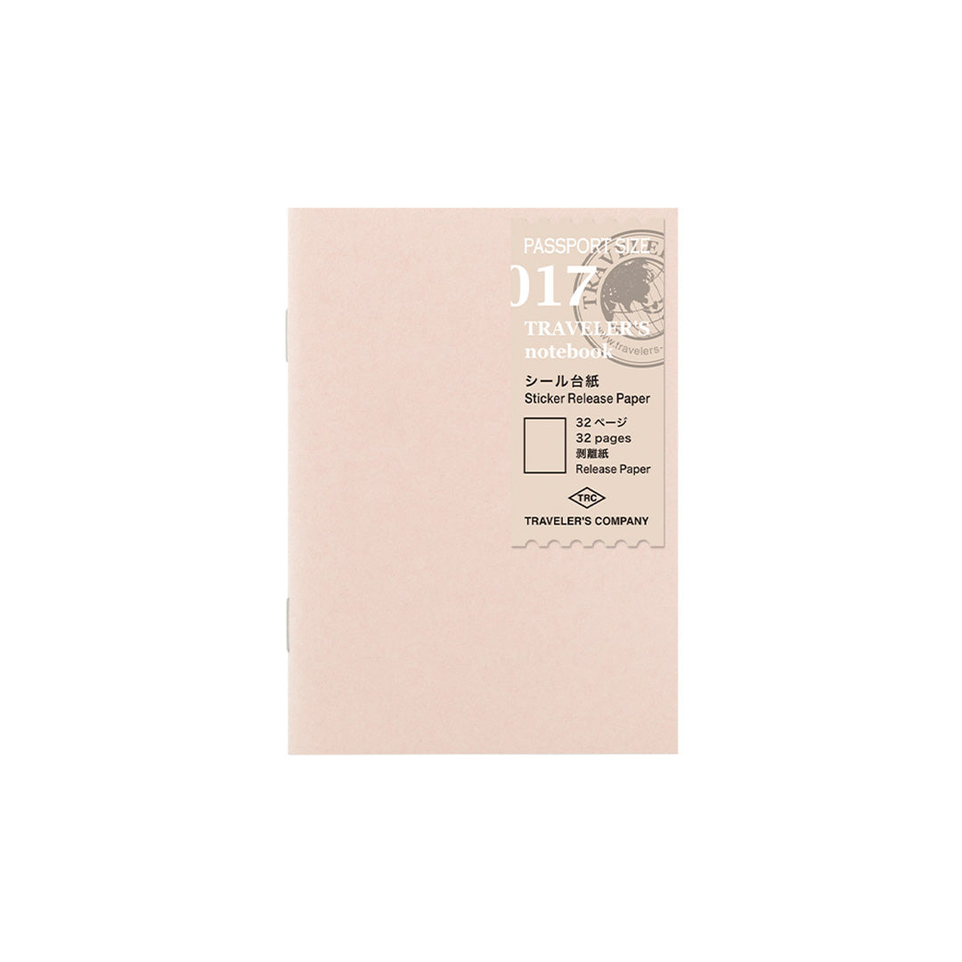 TRAVELER'S COMPANY Notebook Refill Passport Size Sticker Release Paper by TRAVELER'S COMPANY at Cult Pens