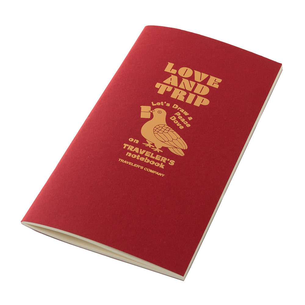 TRAVELER'S COMPANY Notebook Refill LOVE AND TRIP