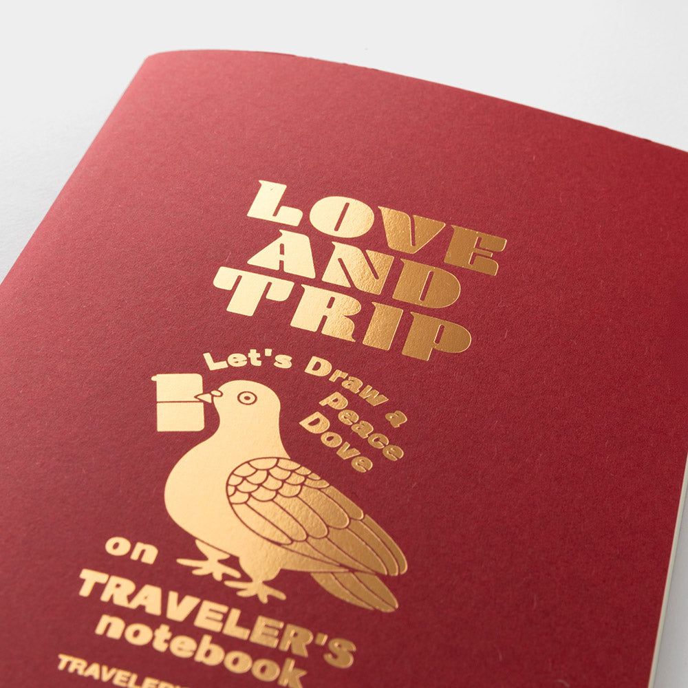 TRAVELER'S COMPANY Notebook Refill LOVE AND TRIP