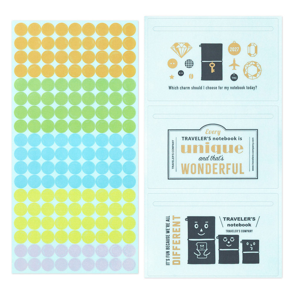 TRAVELER'S Company Customized Sticker Set for Diary 2027
