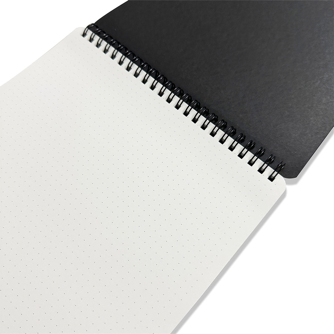 Endless Storyboard Spiral Notebook A4 Black