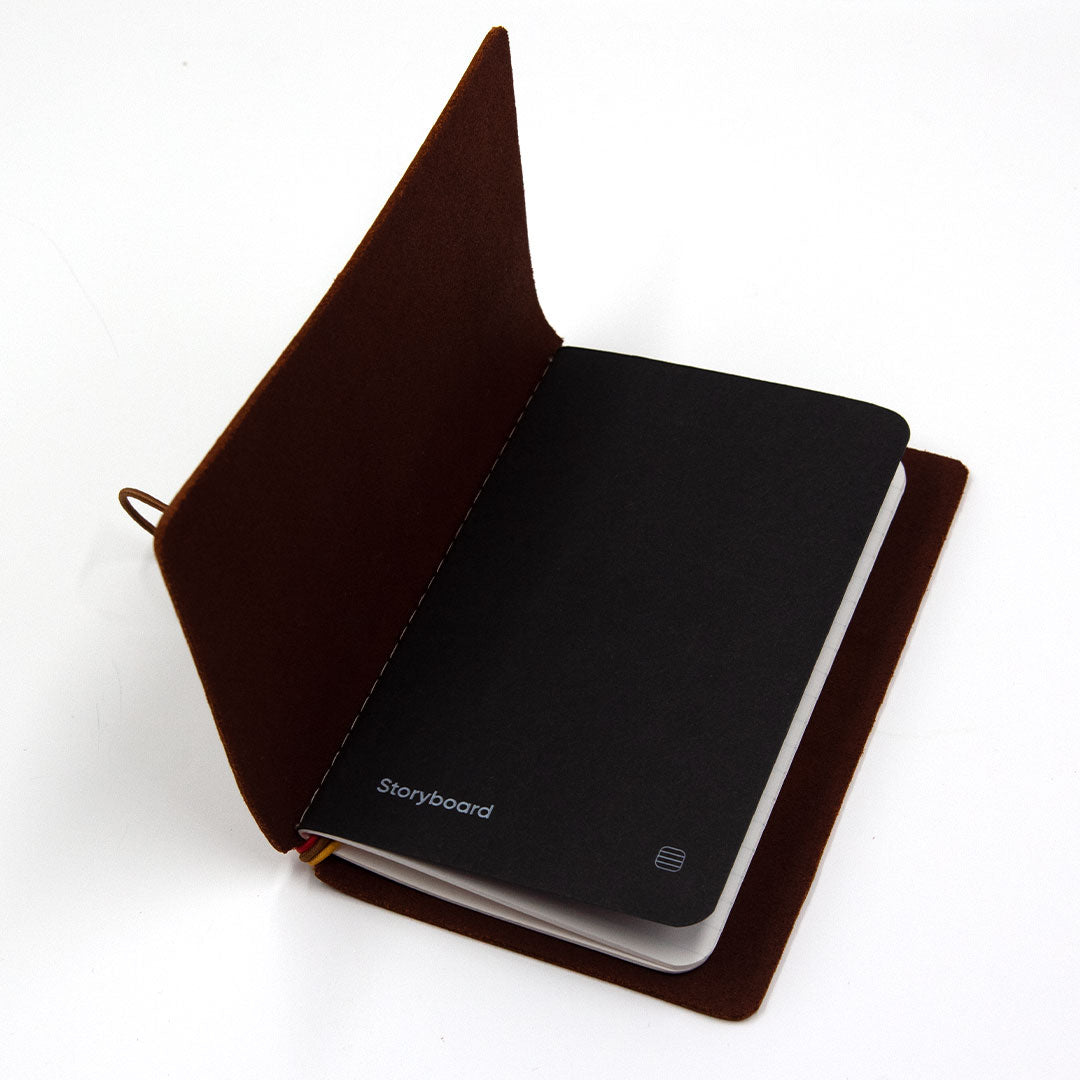 Endless Pocket Explorer Refillable Leather Tomoe River Paper Ruled