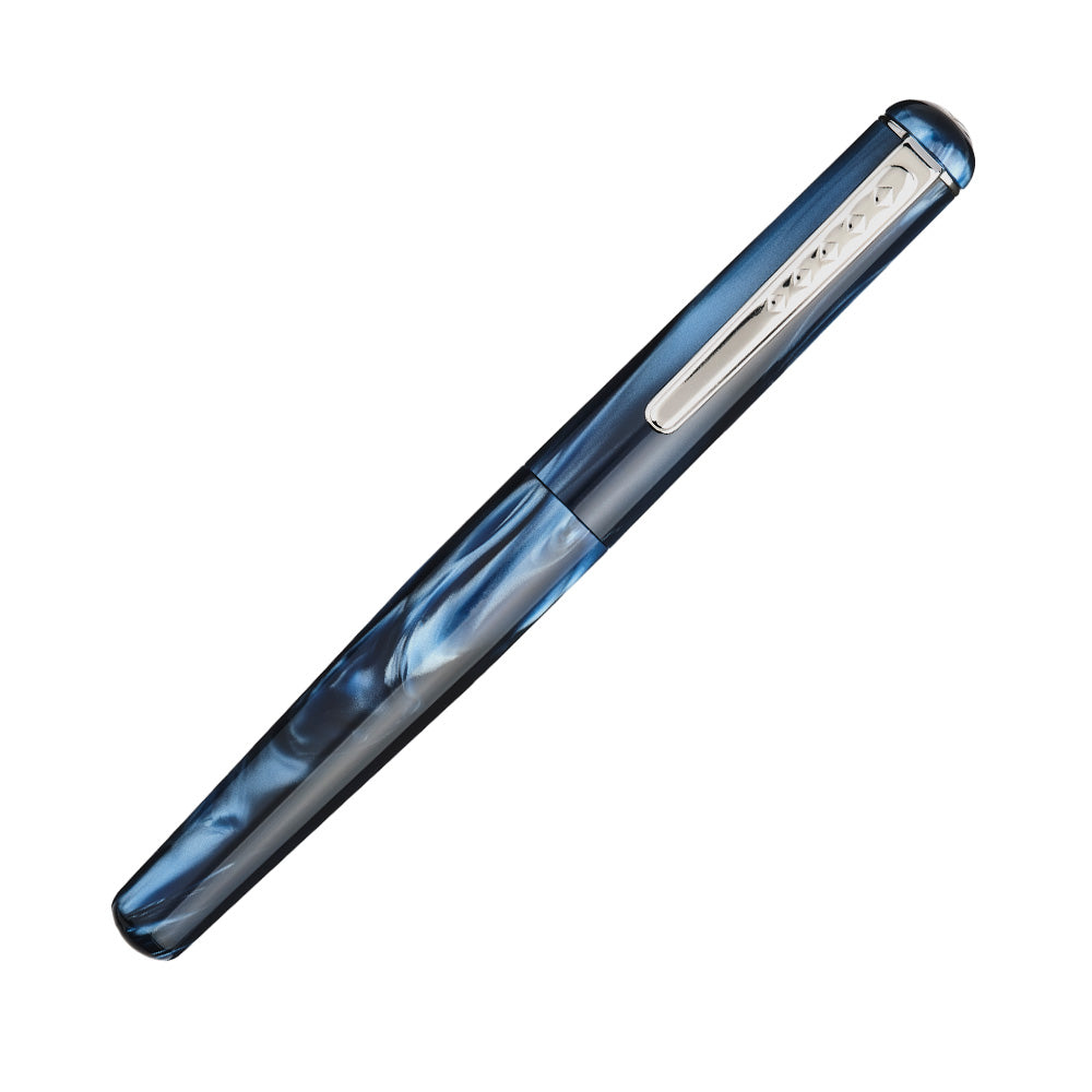 Tom Hessin Charles Collection Fountain Pen Signature Blue