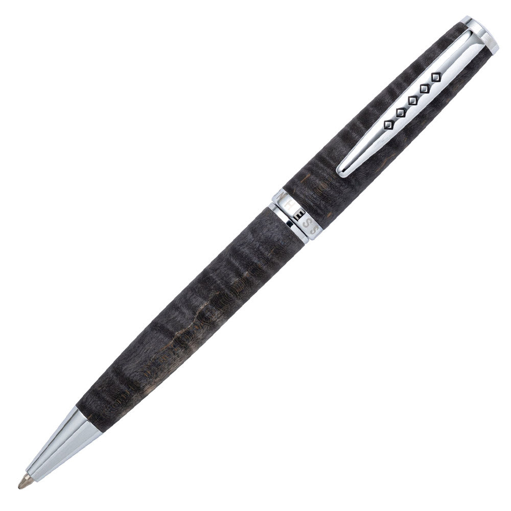 Tom Hessin Edinburgh Wooden Barrel Ballpoint Pen Stockbridge Stone
