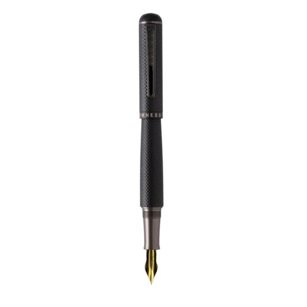 Tom Hessin Charles 1870 Gherkin Fountain Pen All Black