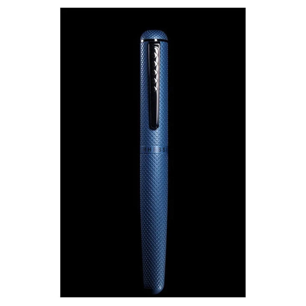 Tom Hessin Charles 1870 Gherkin Fountain Pen Sky Blue