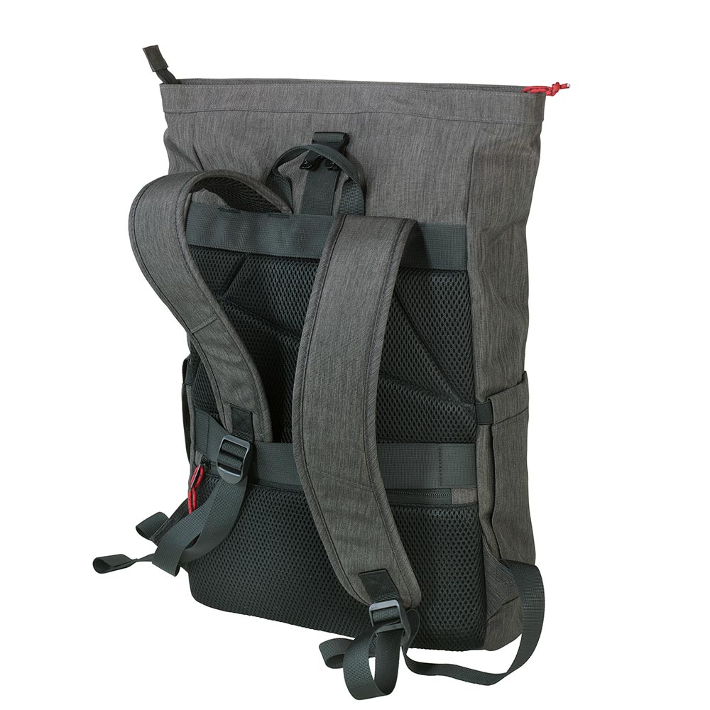 Troika Roll Top Backpack Anthracite/Black