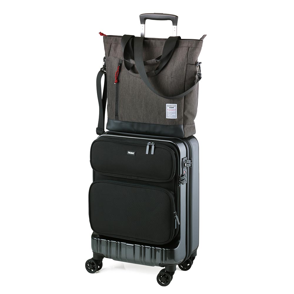 Troika Business Shoulder Bag Anthracite/Black