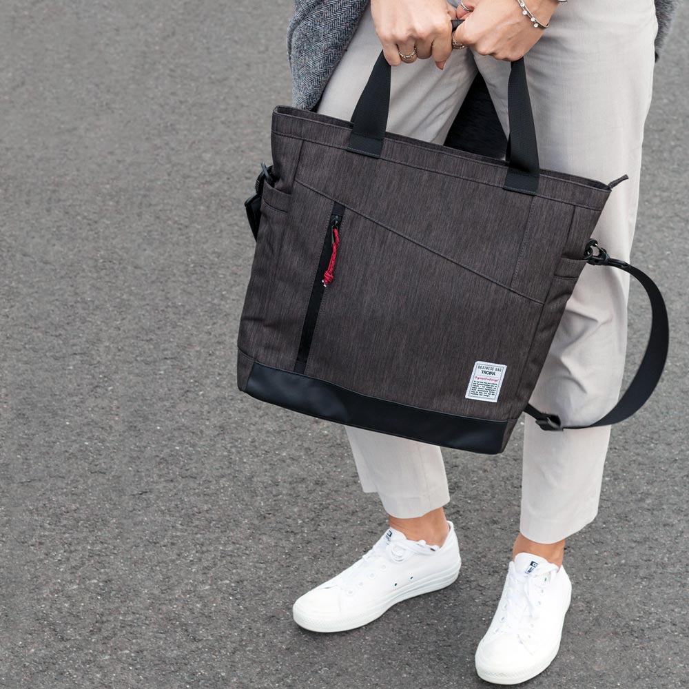 Troika Business Shoulder Bag Anthracite/Black