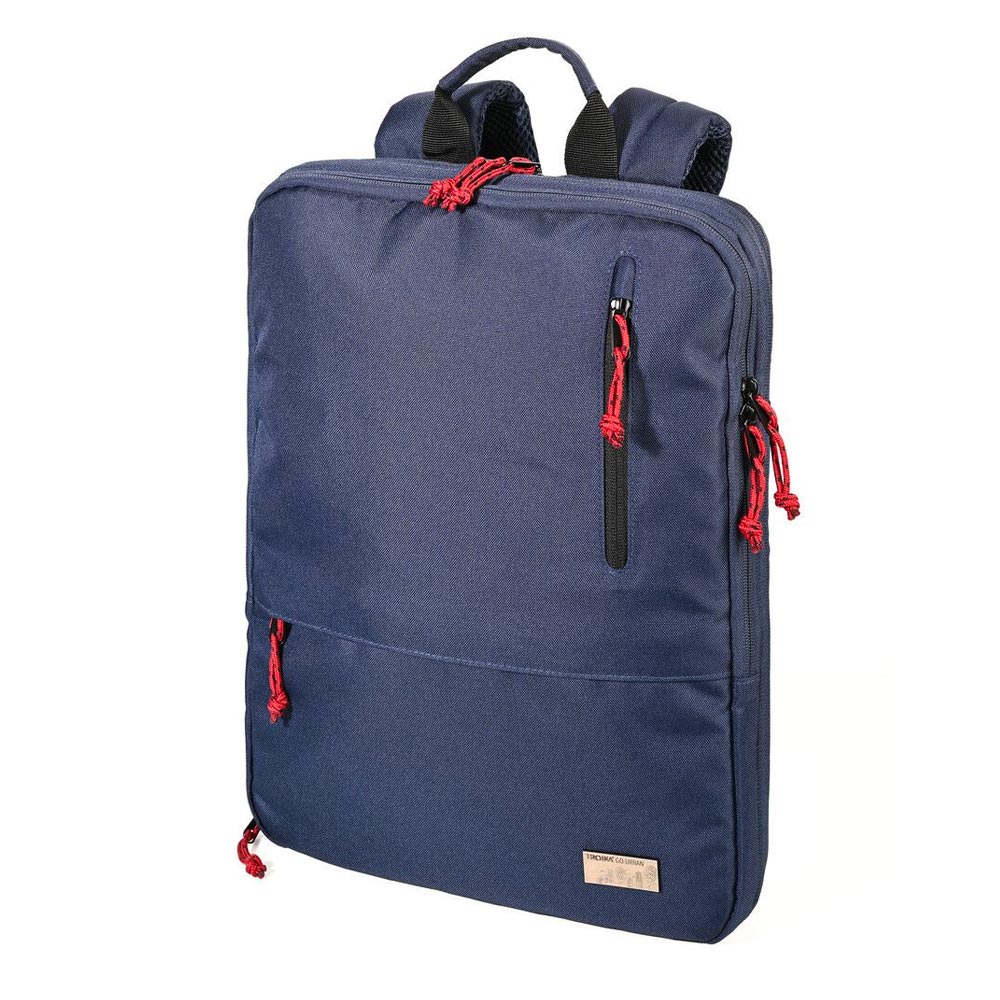 Troika Expandable Laptop Backpack Dark Blue