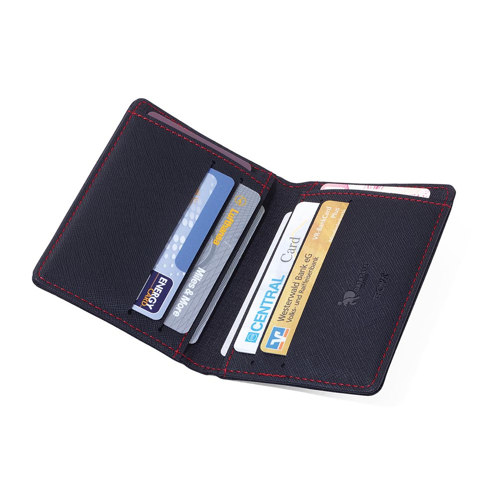Troika Protective Case For Cards Black