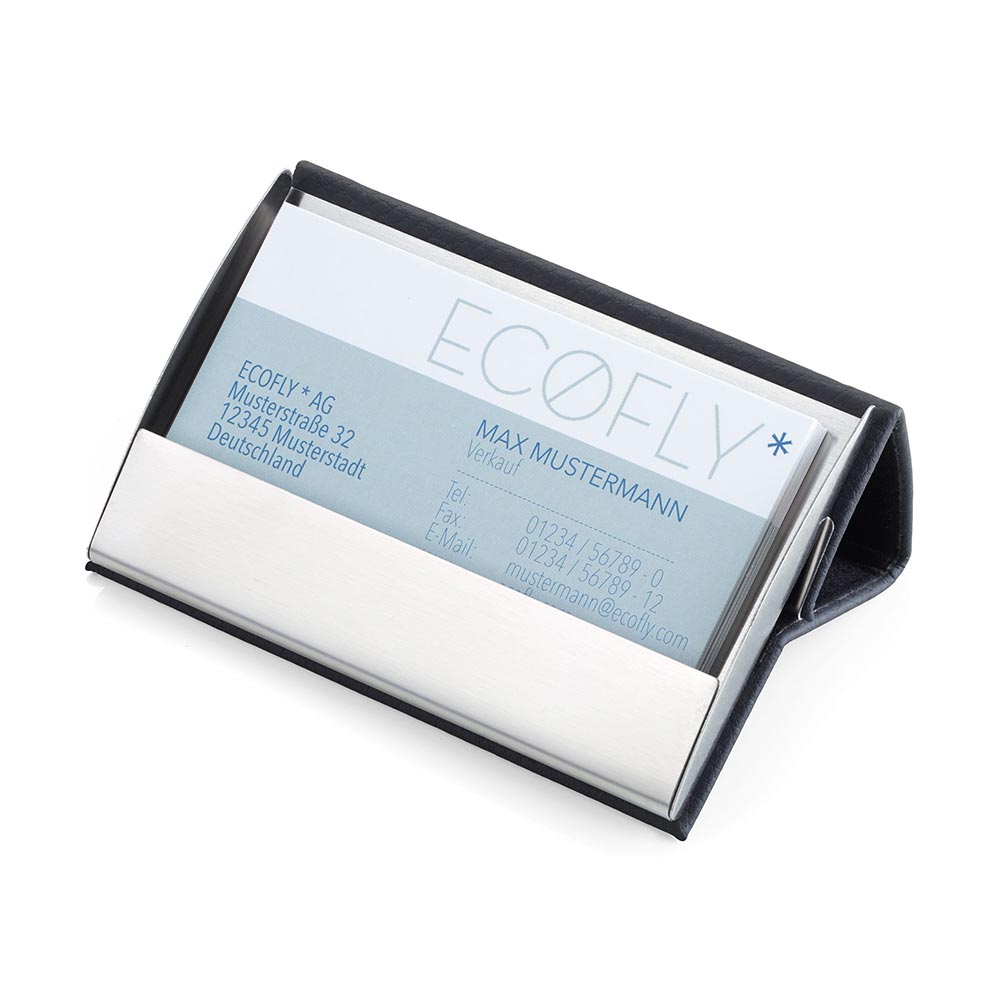 Troika Business Card Case Stainless Steel