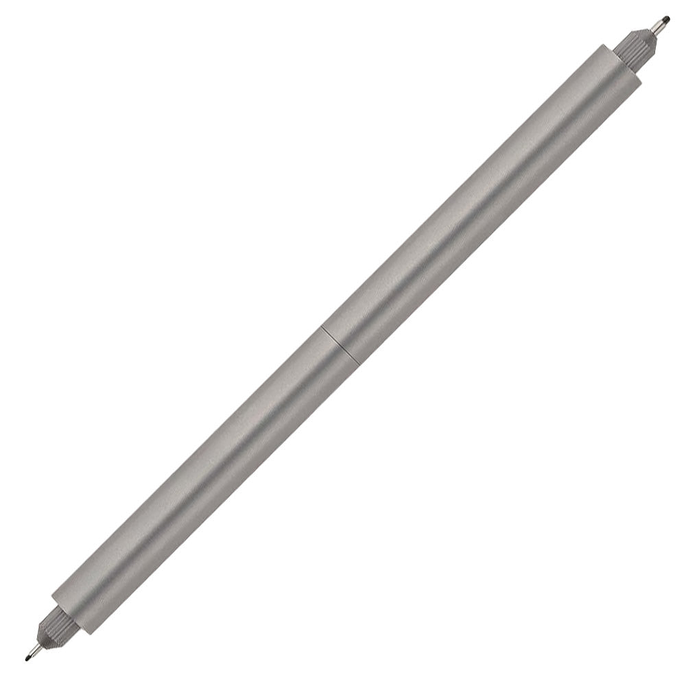 Tom's Studio Lumos Refillable Duo Tip Fineliner and Brush Pen Titanium