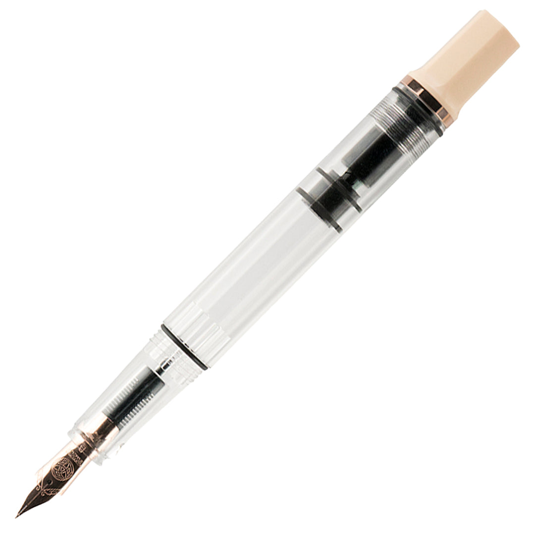 TWSBI ECO Fountain Pen Creme with Rose Gold
