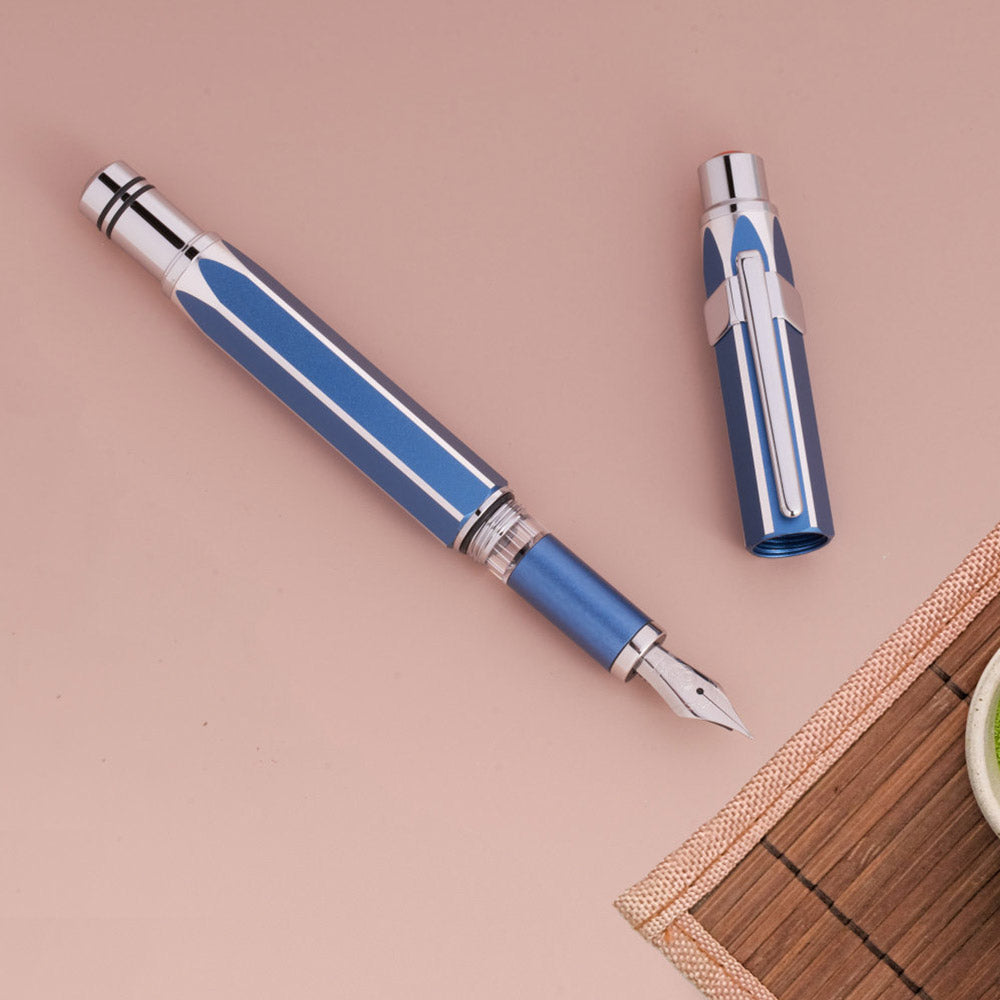 TWSBI Precision Fountain Pen Gemini Blue