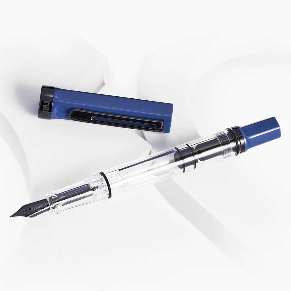 TWSBI Eco Fountain Pen Irish Slate Blue with Onyx