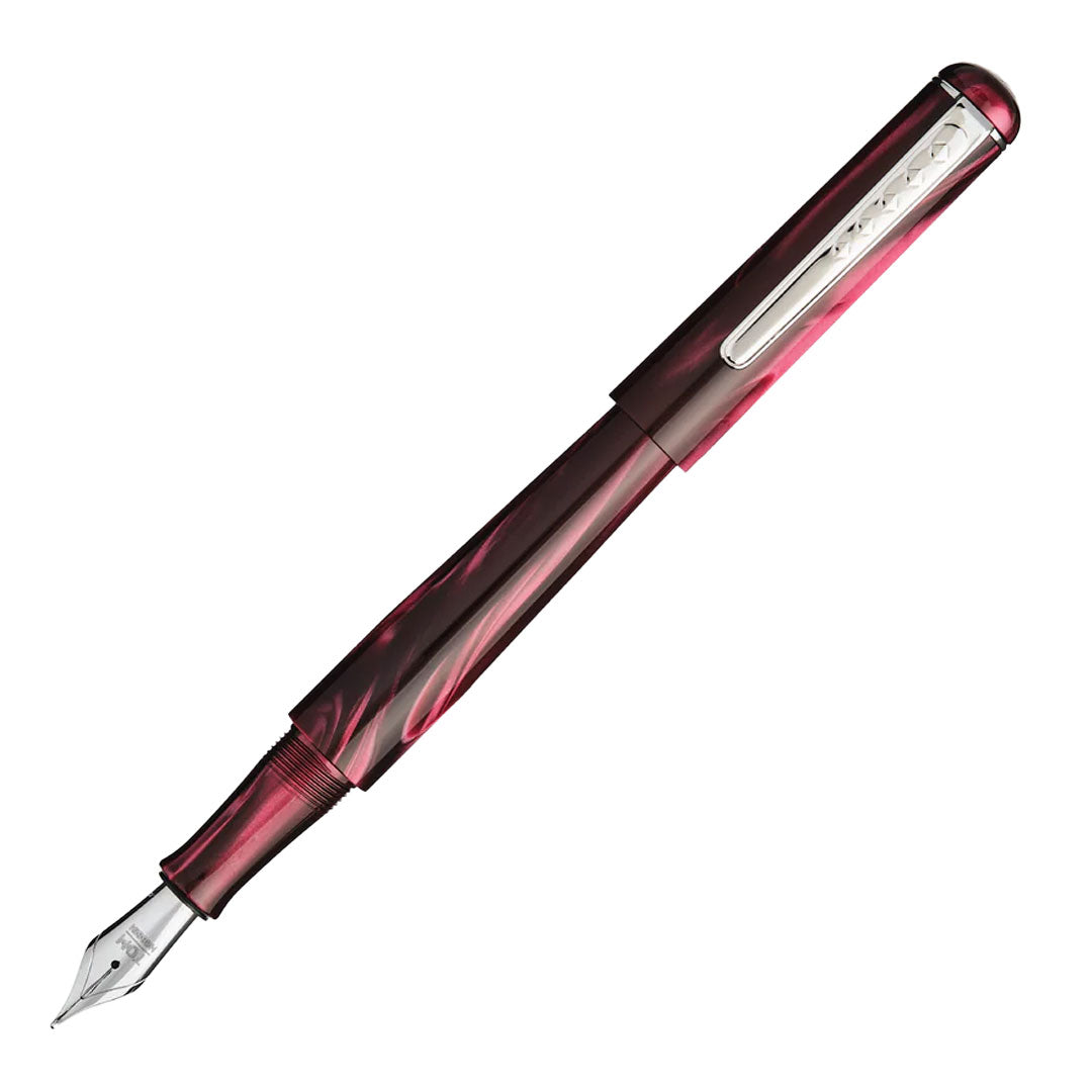 Tom Hessin Charles Collection Fountain Pen Castle Claret