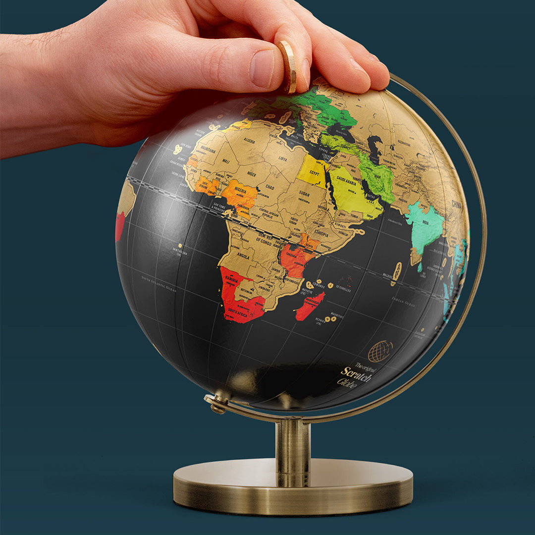 Suck UK Luckies of London Scratch Globe - Small