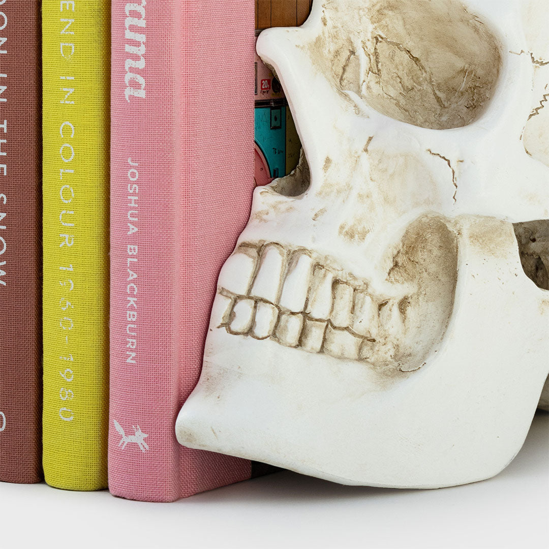 Suck UK Skull Bookends