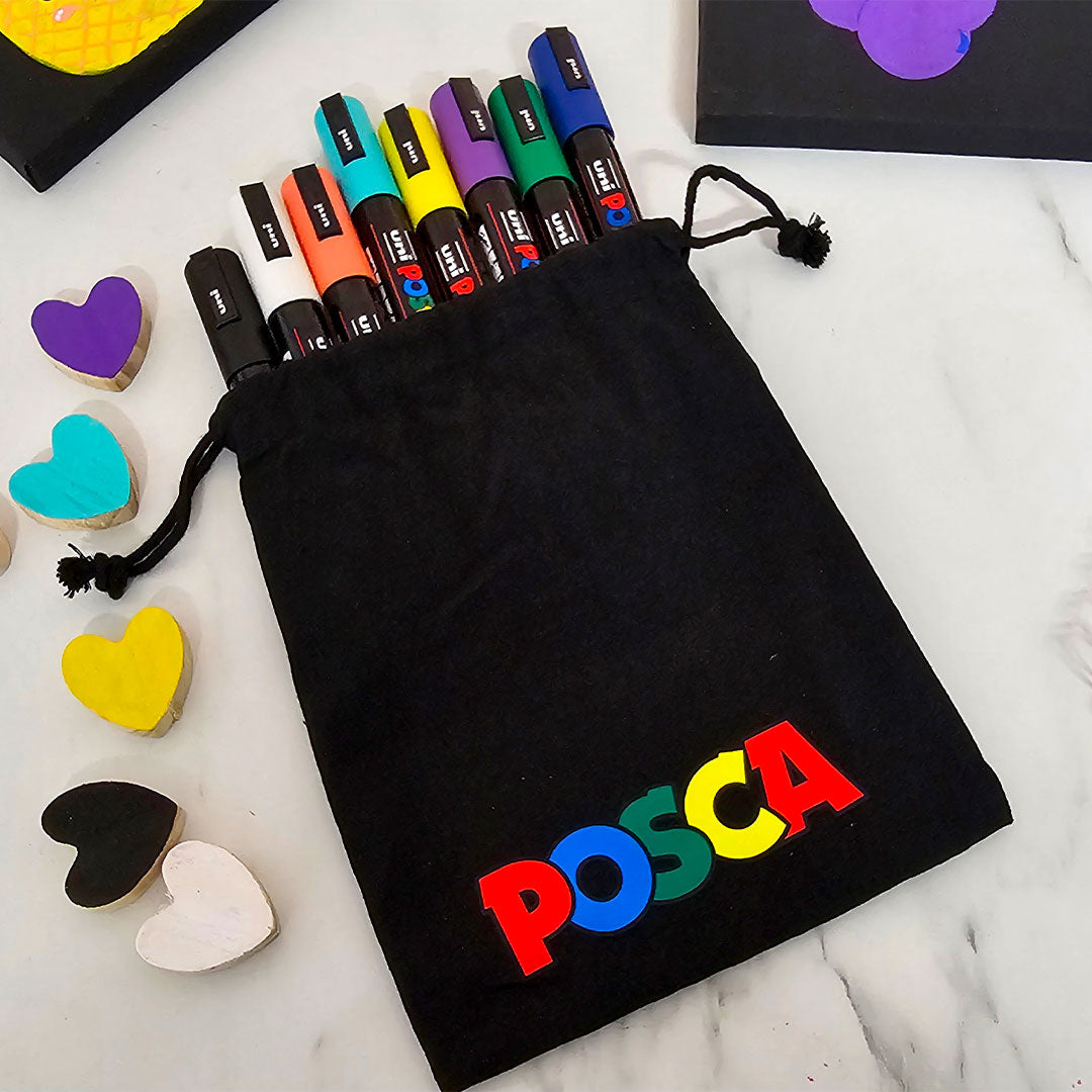 Uni POSCA 8 Pen Gift Pouch
