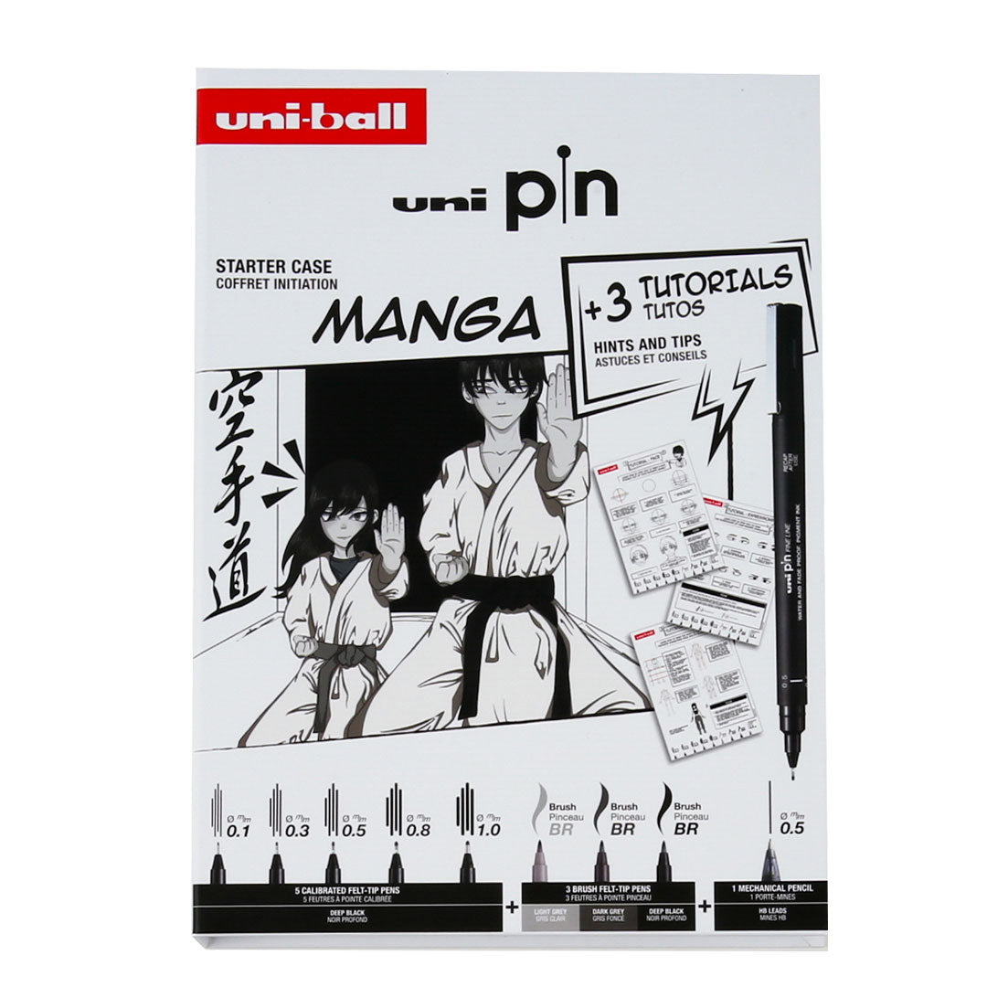 uni-ball PIN Manga Starter Set