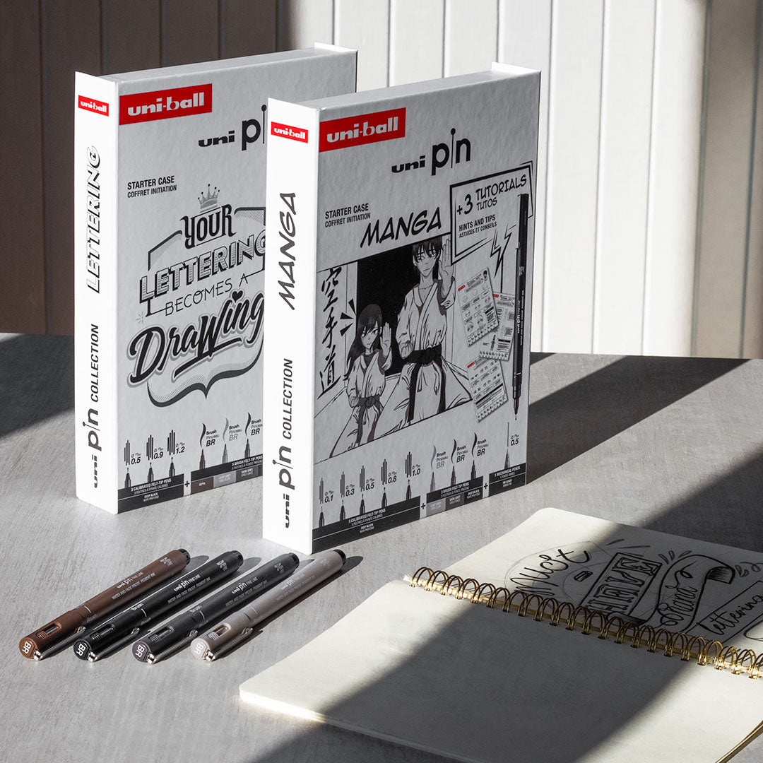 uni-ball PIN Manga Starter Set