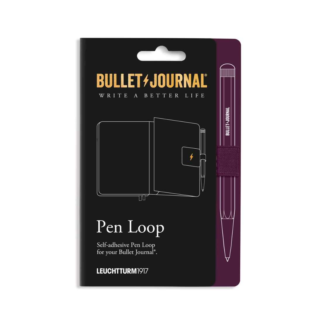 LEUCHTTURM1917 Pen Loop Bullet Journal Purple