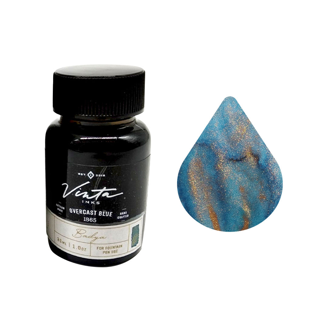 Vinta Bottled Ink 30ml Hello, Rain Collection