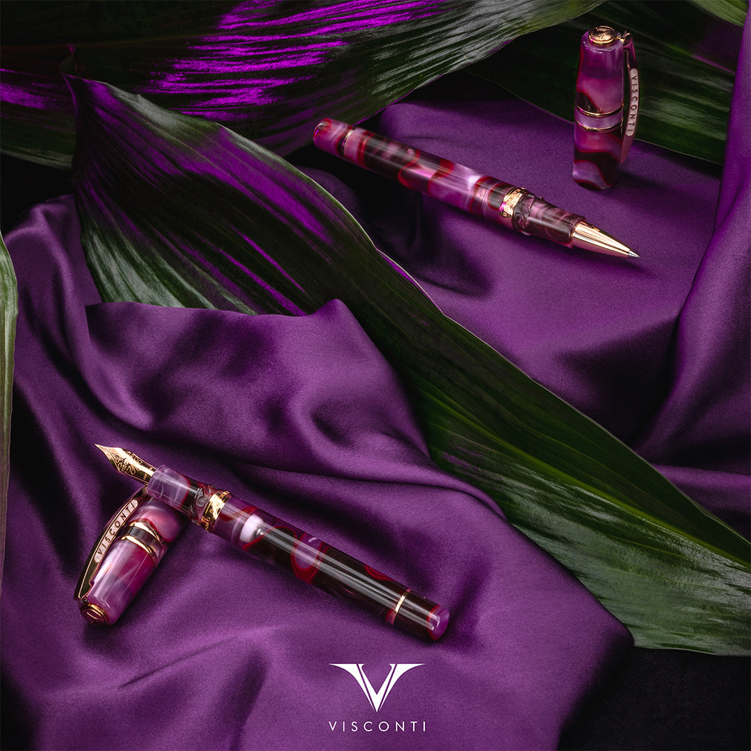 Visconti Homo Sapiens Iris Garden Fountain Pen