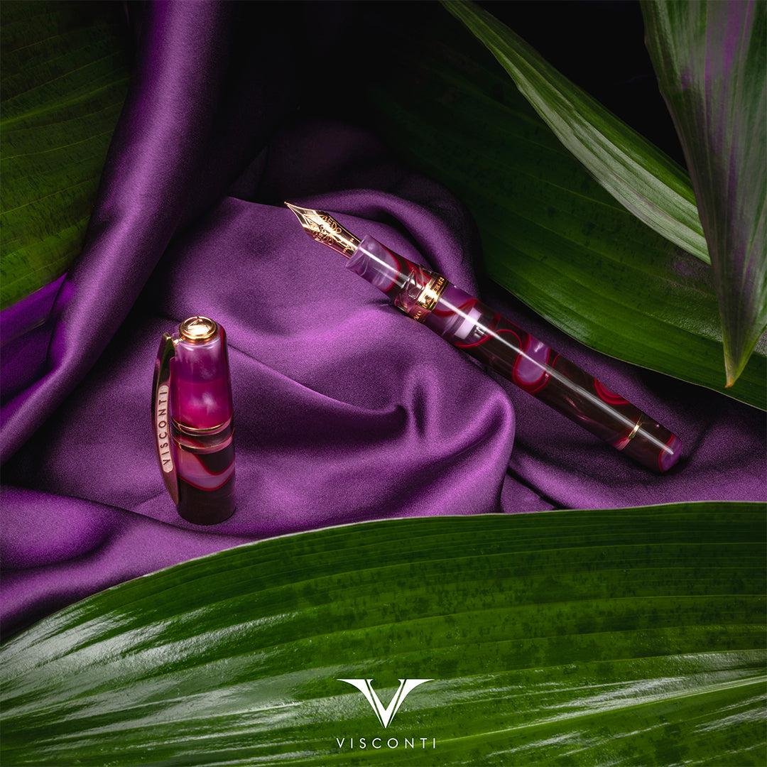 Visconti Homo Sapiens Iris Garden Fountain Pen